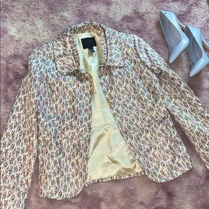 J. Crew Silk Blazer Jacket